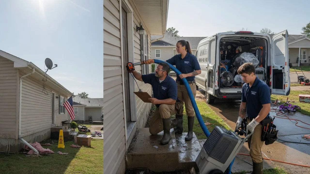 Ceiling Water Damage Restoration in Albany, TX near me